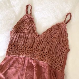 Crochet Boho Dress